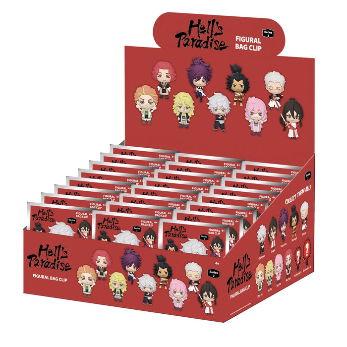 Hell's Paradise Series 2 3D Foam Bag Clip Blind Bag - for just $8.99! 