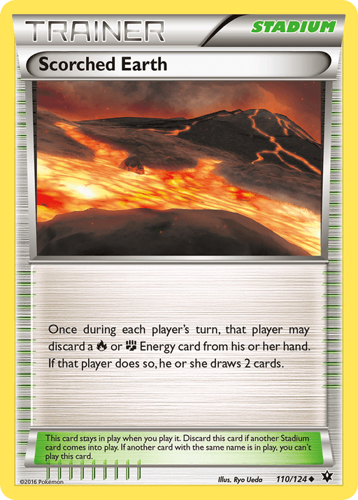 Scorched Earth (110/124) [XY: Fates Collide] - for just $0.10! 