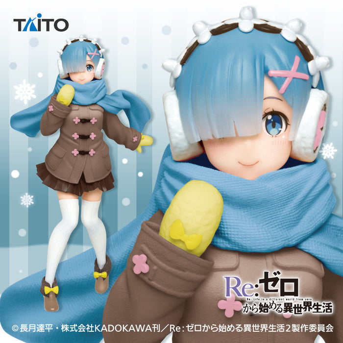 Taito: Re:Zero Starting Life in Another World - Rem (Winter Coat Ver.) Renewal Edition Precious Figure - for just $31.99! 