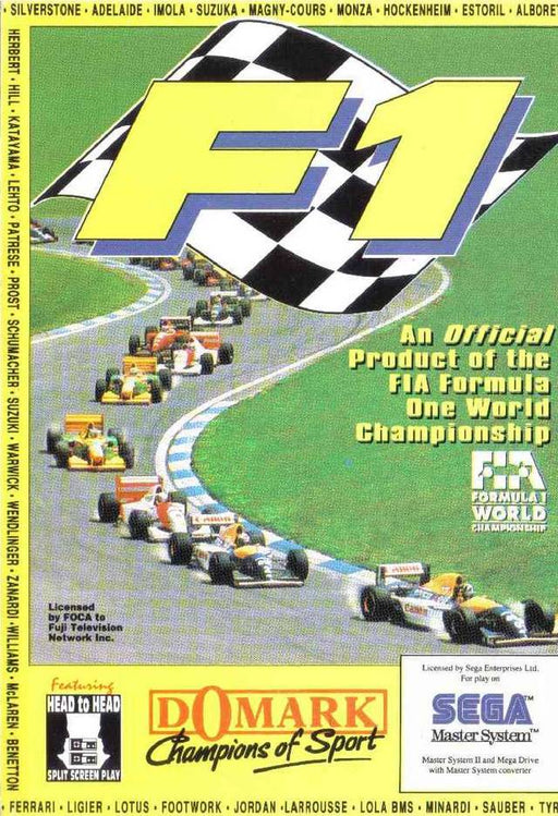 F1 (Sega Master System) - for just $0! 
