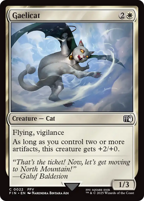 Gaelicat (FIN-022) - FINAL FANTASY Foil - for just $0.03! 