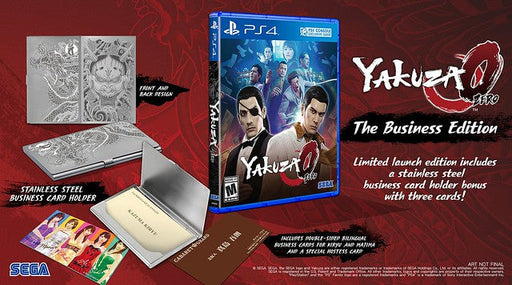 Yakuza 0: The Business Launch Edition (PlayStation 4) - Just $0! Shop now at Retro Gaming of Denver