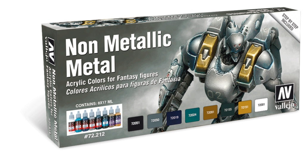 Model Color Set: Non-Metallic Metal (8) - for just $23.98! 