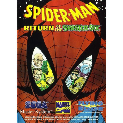 Spider-Man: Return of the Sinister Six (Sega Master System) - Just $0! Shop now at Retro Gaming of Denver