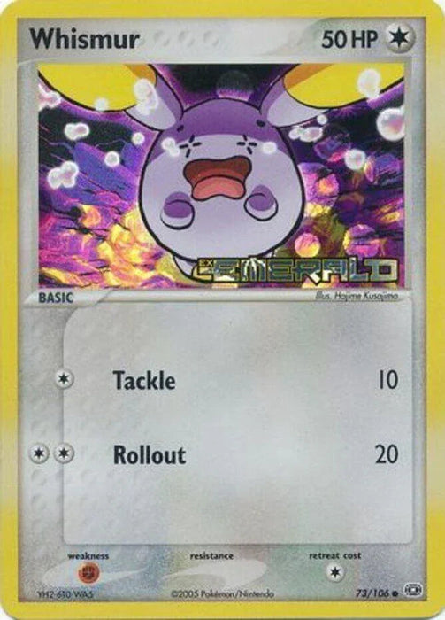 Whismur (73/106) (Stamped) [EX: Emerald] - for just $5.75! 