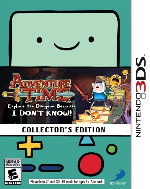 Adventure Time: Explore the Dungeon Because I Dont Know Collector's Edition (Nintendo 3DS) - for just $0! 
