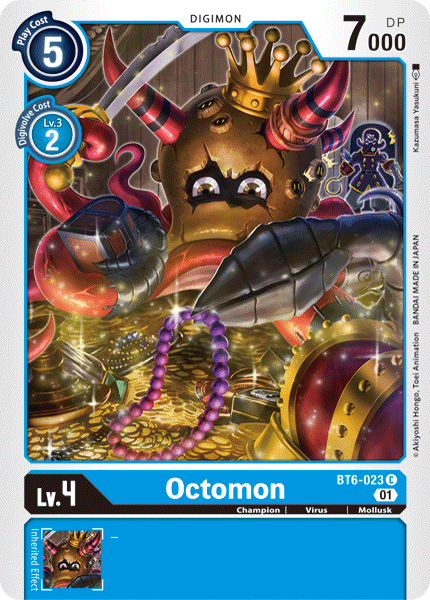 Octomon [BT6-023] [Double Diamond] - Just $0.09! Shop now at Retro Gaming of Denver