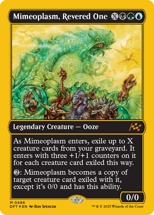 Mimeoplasm, Revered One (DFT-486) - Aetherdrift Foil - for just $1! 