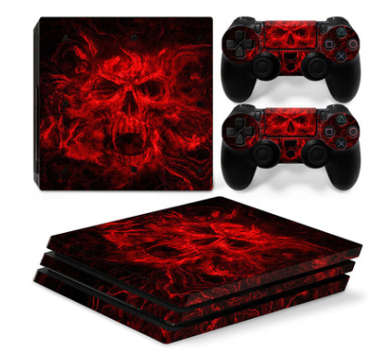 PS4 Pro Anti-Scrape Geometric Pattern Sticker | Durable Protection for Gaming Console - for just $25.94! 