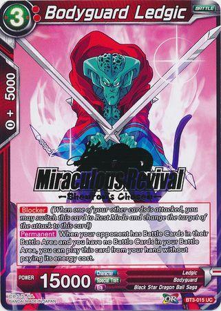 Bodyguard Ledgic (Shenron's Chosen Stamped) (BT3-015) [Tournament Promotion Cards] - for just $0.25! 
