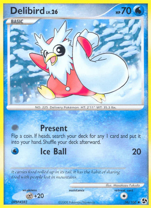 Delibird (36/106) [Diamond & Pearl: Great Encounters] - for just $0.30! 