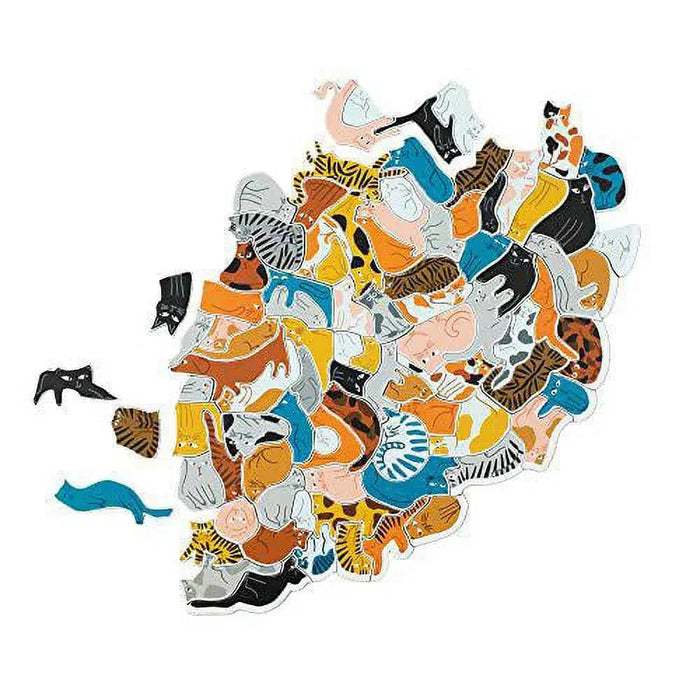 299 Cats & a dog 300 Piece Cluster Puzzle Laurence King - for just $24.99! 