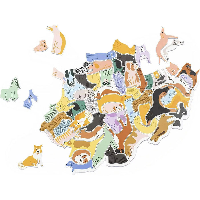 299 Dogs & a cat 300 Piece Cluster Puzzle Laurence King - for just $24.99! 