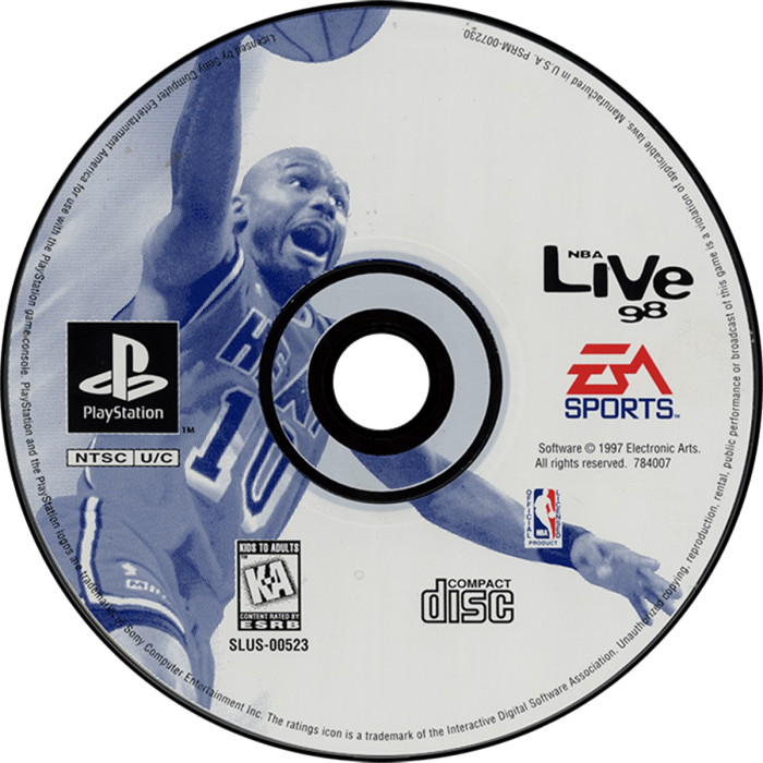 NBA Live 98 – PlayStation 1 (PS1) - for just $5.99! 
