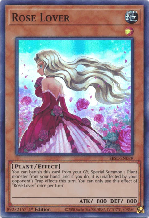 Rose Lover [SESL-EN039] Super Rare - for just $0.10! 