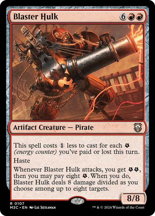 Blaster Hulk (M3C-107) - Modern Horizons 3 Commander - for just $0.09! 