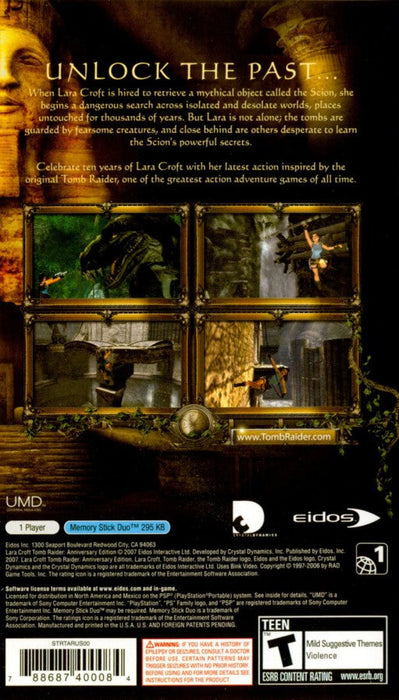 Tomb Raider Anniversary – PlayStation Portable (PSP) - for just $18.99! 