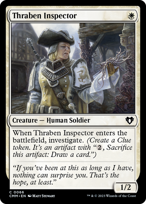 Thraben Inspector (CMM-066) - Commander Masters - for just $0.05! 