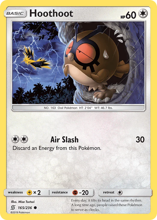 Hoothoot (165/236) [Sun & Moon: Unified Minds] - for just $0.15! 
