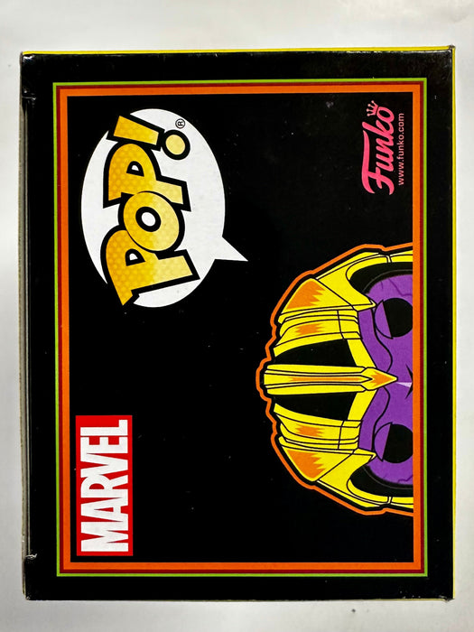 Funko Pop! Marvel Thanos #909 Avengers Endgame Black Light Target 2022 Exclusive - for just $10! 