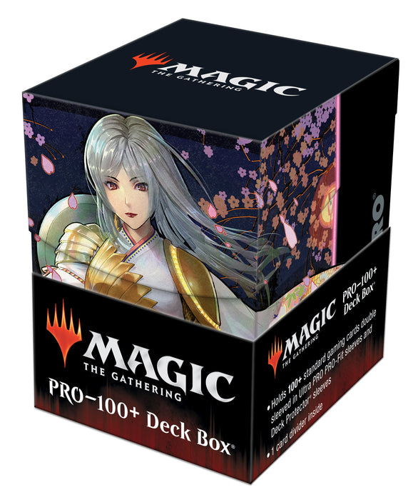 Ultra PRO: 100+ Deck Box - Kamigawa Neon Dynasty (The Wandering Emperor) - Just $0! Shop now at Retro Gaming of Denver