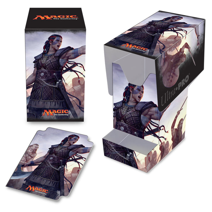 Ultra PRO: Deck Box - PRO 100+ with Tray (Commander 2016 - Saskia the Unyielding) - for just $0! 
