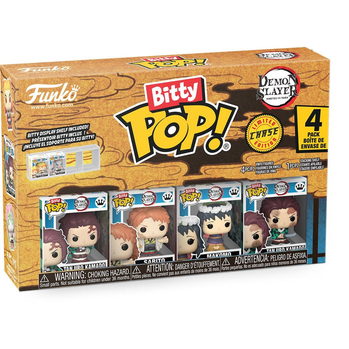 Funko Bitty Pop! Demon Slayer Mini-Figure 4-Pack Specialty - Select Figure(s) - for just $14.98! 