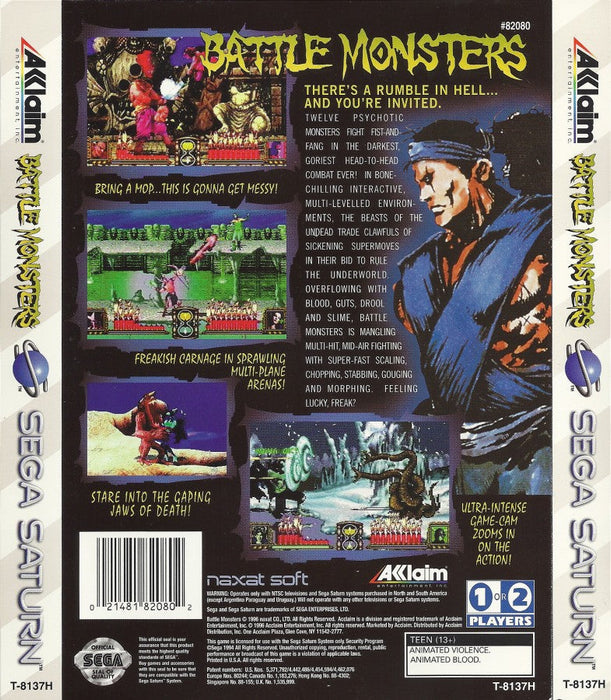 Battle Monsters – Sega Saturn (SS) - for just $23.99! 