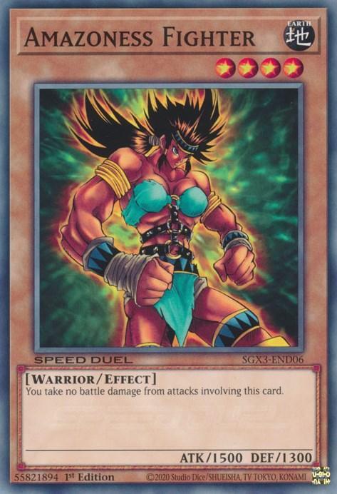 Amazoness Fighter [SGX3-END06] Common - for just $0.15! 