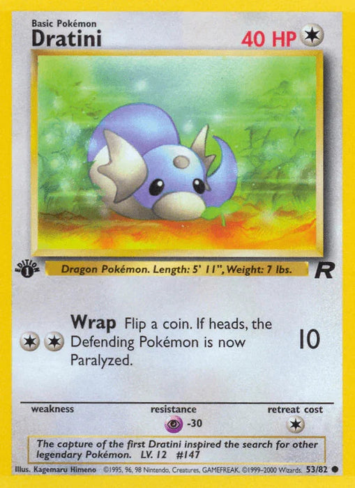Dratini (53/82) [Team Rocket 1st Edition] - for just $0.40! 