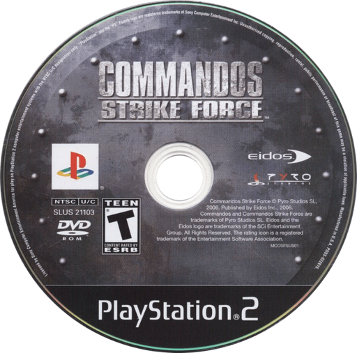 Commandos: Strike Force – PlayStation 2 (PS2) - for just $0! 