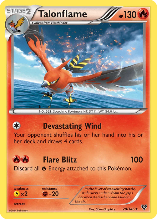 Talonflame (28/146) [XY: Base Set] - for just $0.40! 