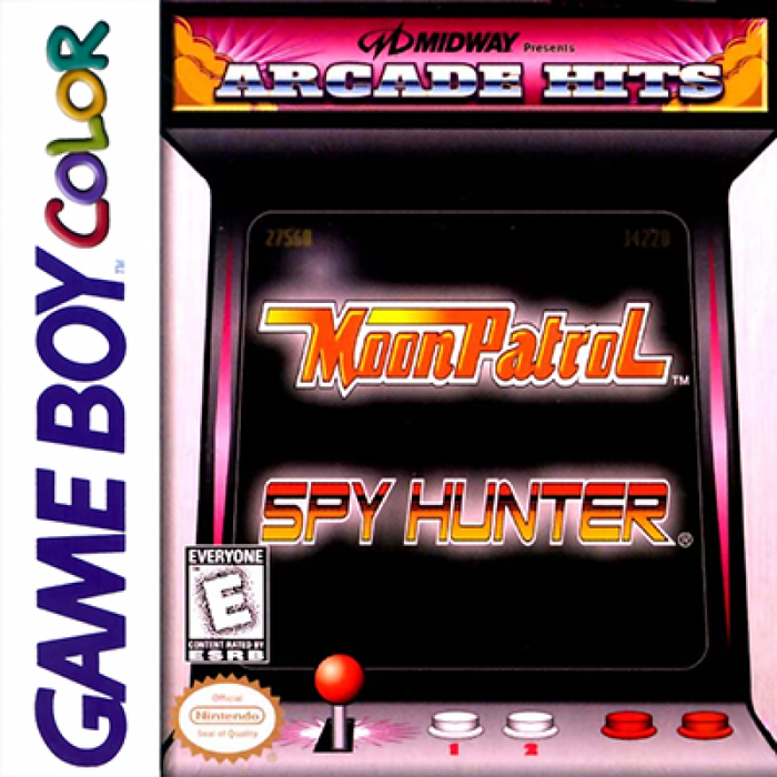 Arcade Hits: Moon Patrol and Spy Hunter – Game Boy Color (GBC) - for just $16.99! 