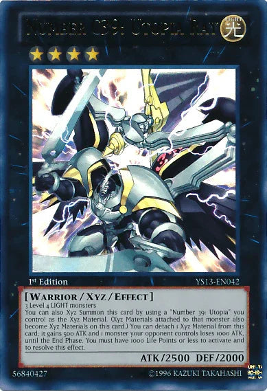 Number C39: Utopia Ray [YS13-EN042] Ultra Rare - for just $0.15! 