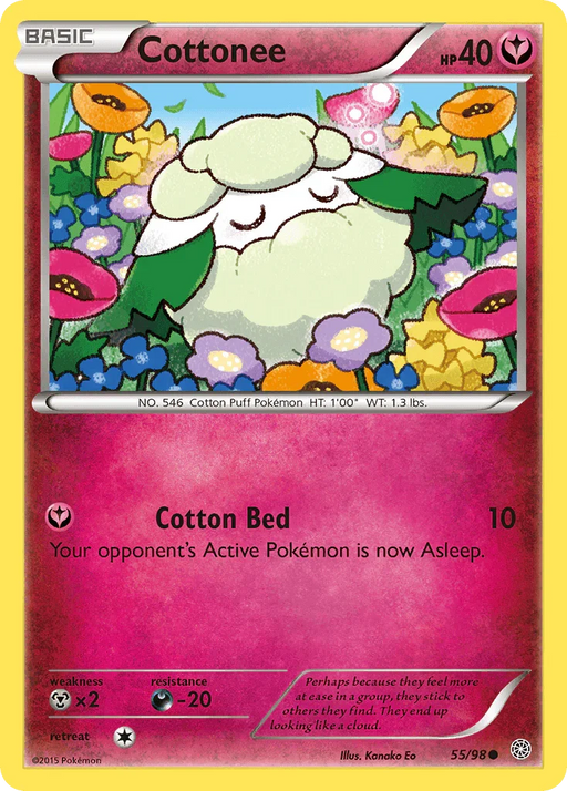 Cottonee (55/98) [XY: Ancient Origins] - for just $0.15! 