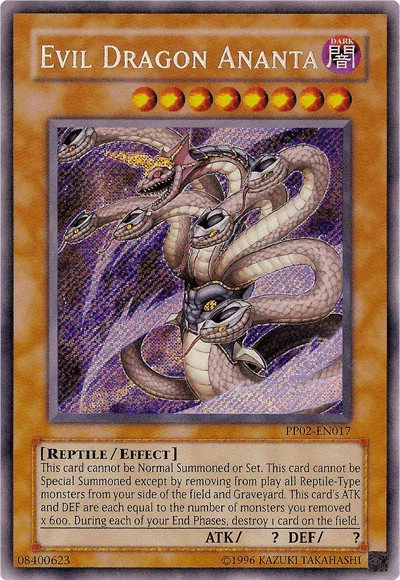 Evil Dragon Ananta [PP02-EN017] Secret Rare - for just $0.85! 
