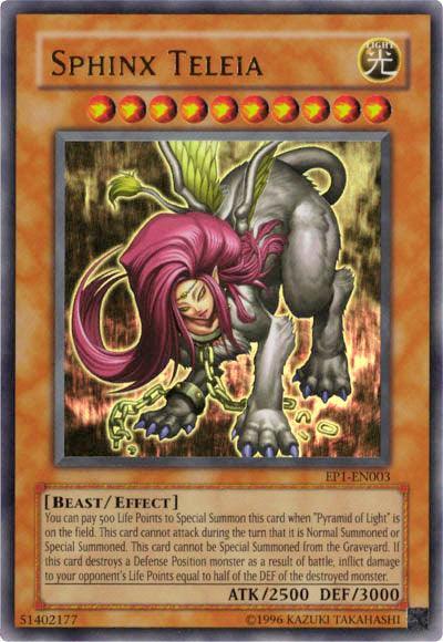 Sphinx Teleia [EP1-EN003] Ultra Rare - for just $0.20! 