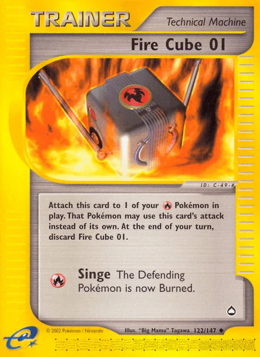 Fire Cube 01 (122/147) [Aquapolis] - for just $0.55! 