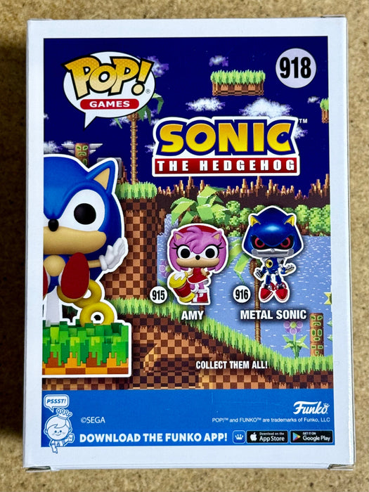 Funko Pop! Games Sonic the Hedgehog Ring Scatter #918 Sega PX Previews Exclusive - for just $15! 