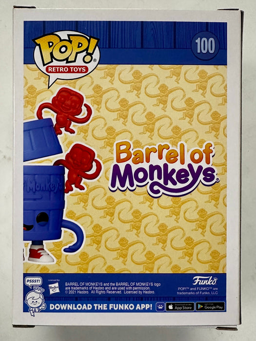 Funko Pop! Retro Toys Barrel Of Monkeys #100 Hasbro Board Games 2021 - for just $10! 