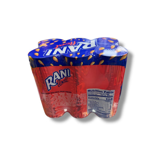 Rani Float Peach - Refreshing Fruit Drink with Real Peach Pieces - 6 Pack (240ml Each) - for just $8.99! 