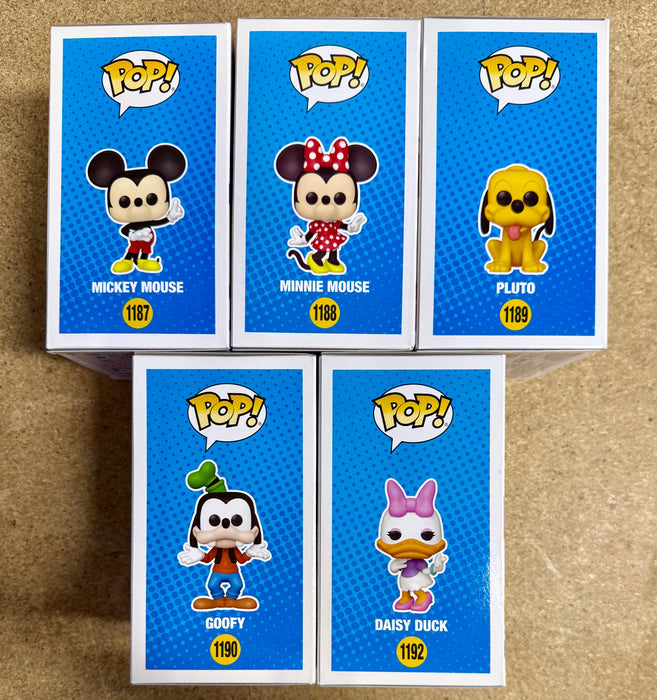 Funko Pop! Disney Mickey Mouse & Friends Pluto Minnie Daisy Goofy 2022 - for just $60! 