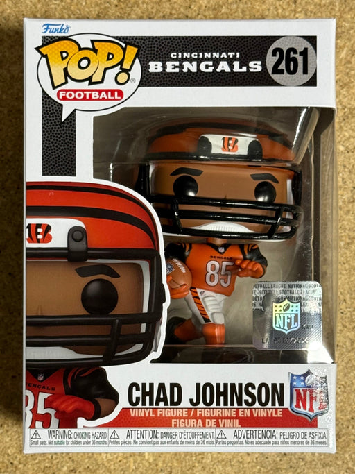 Funko Pop! Football Chad Johnson (Ocho-Cinco) #261 NFL Cincinnati Bengals 2024 - for just $13! 