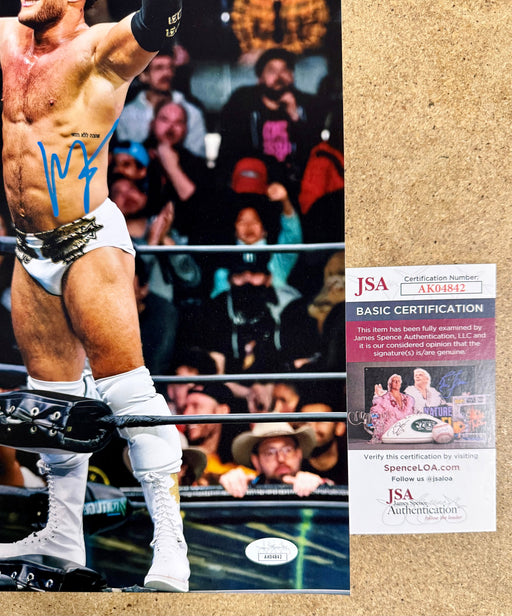 Maxwell Jacob Friedman “MJF” Signed AEW Wrestling Champion 11X14 Photo JSA COA - for just $80! 