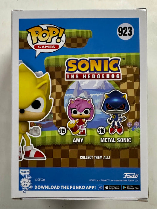 Funko Pop! Games Super Sonic The Hedgehog #923 Sega AAA Anime 2024 Exclusive - for just $25! 