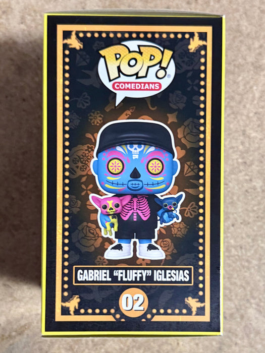 Gabriel “FLUFFY” Iglesias Signed BL Dia De Los Muertos Funko Pop! With JSA COA - for just $100! 