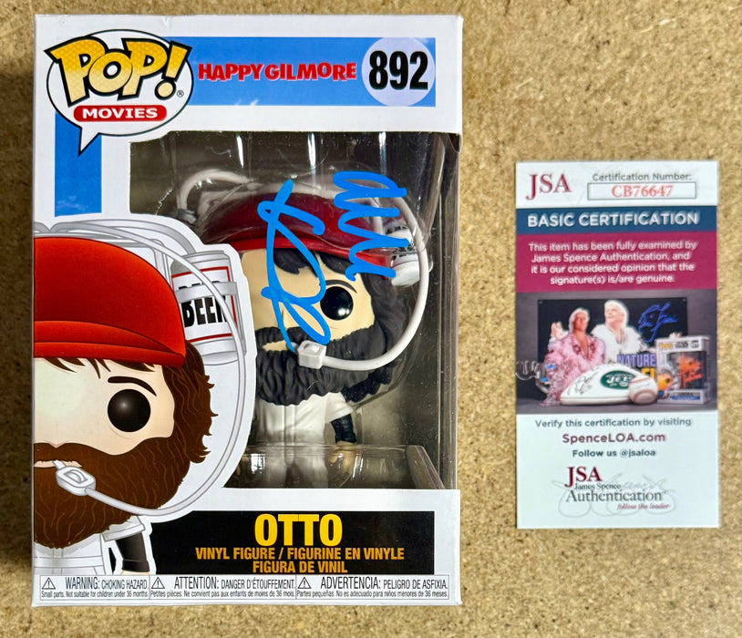 Alan Covert Signed Funko Pop! Movies Otto #892 Happy Gilmore Caddy With JSA COA - for just $250! 