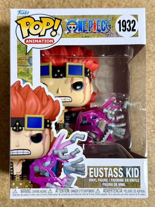 Funko Pop! Animation Eustass Kid (Jiki Jiki no Mi) #1932 One Piece 2025 - for just $13! 
