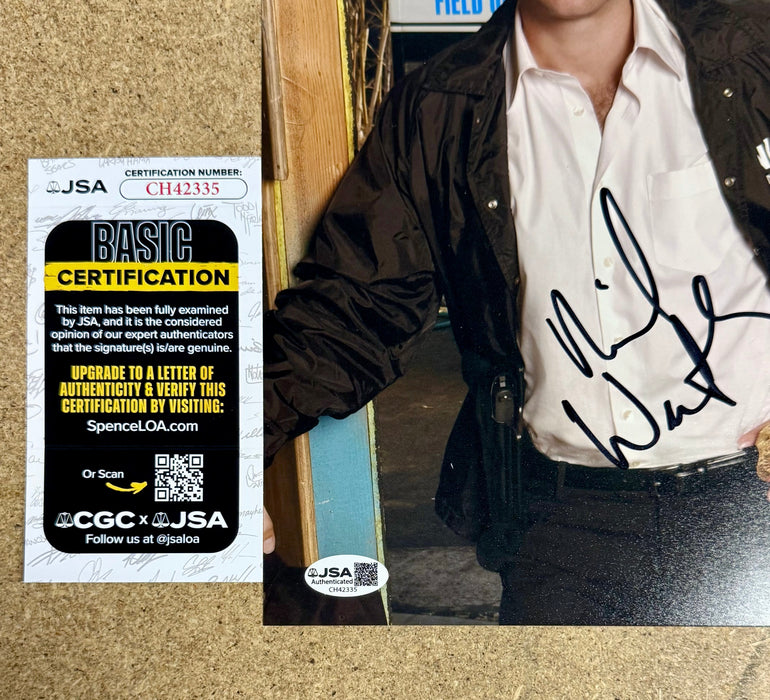 Michael Weatherly Signed NCIS Agent Anthony “Tony” DiNozzo 8x10 Photo With JSA COA - for just $150! 