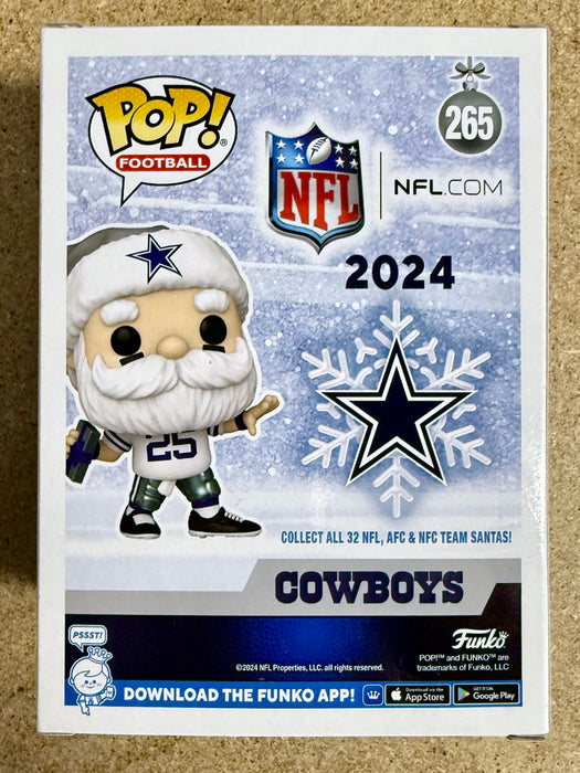 Tony Romo Signed NFL Santa Dallas Cowboys Exclusive Funko Pop! #265 JSA COA READ - for just $250! 